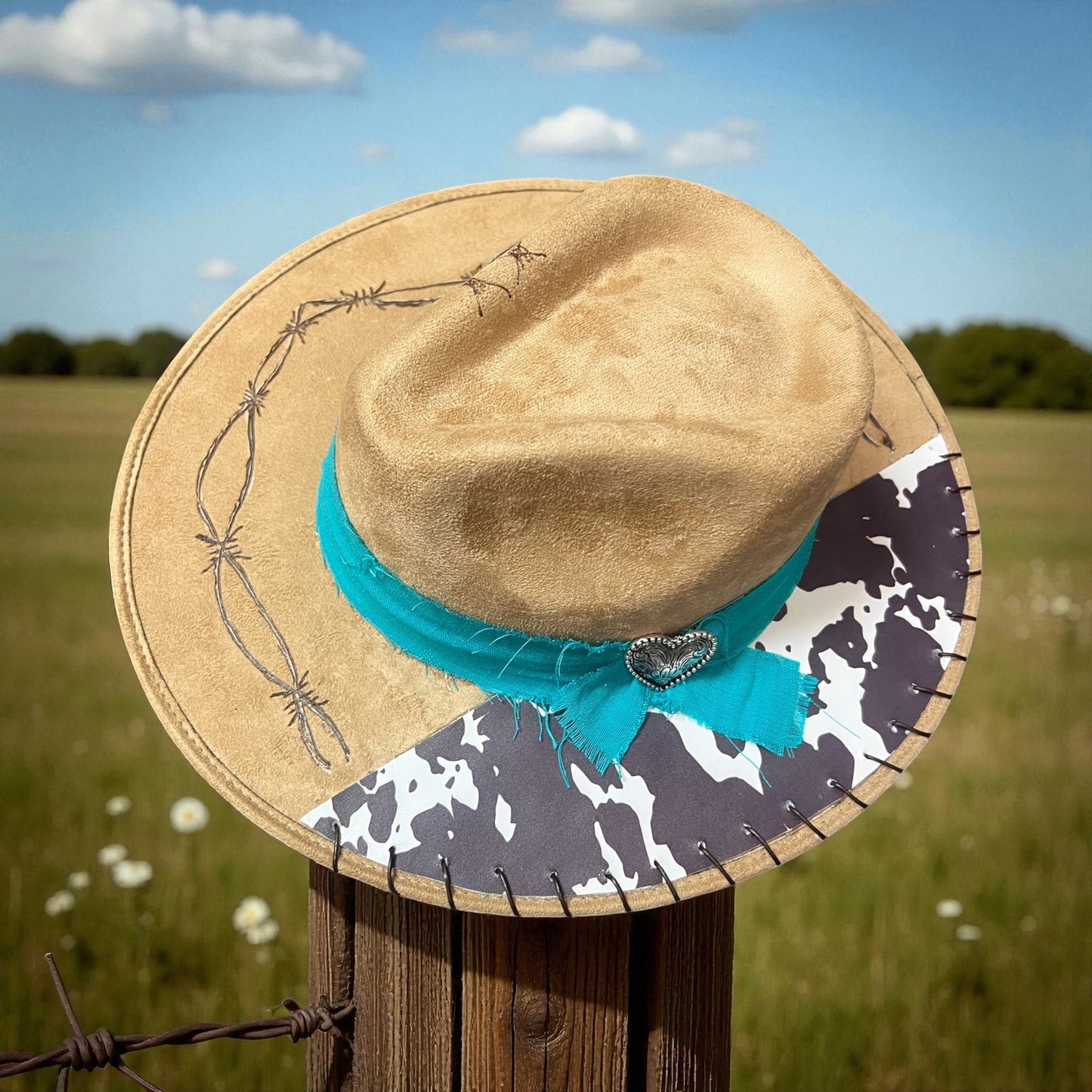 Barbed Cowgirl Rancher Hat