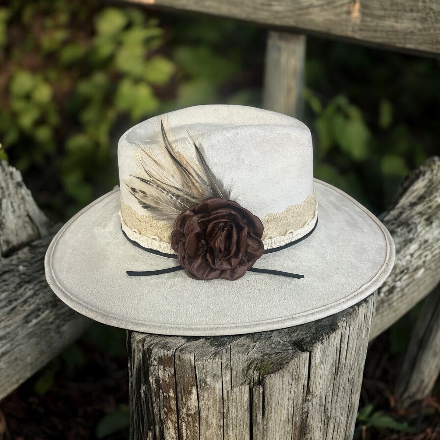 Leather & Lace Western Hat