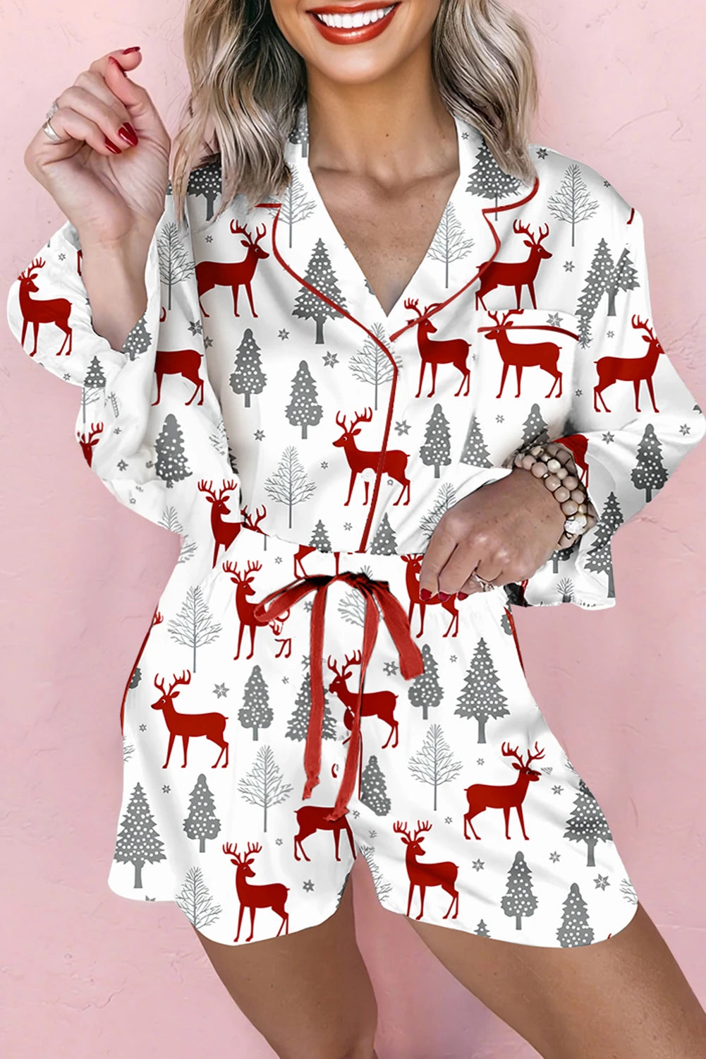 White Christmas PJ Set