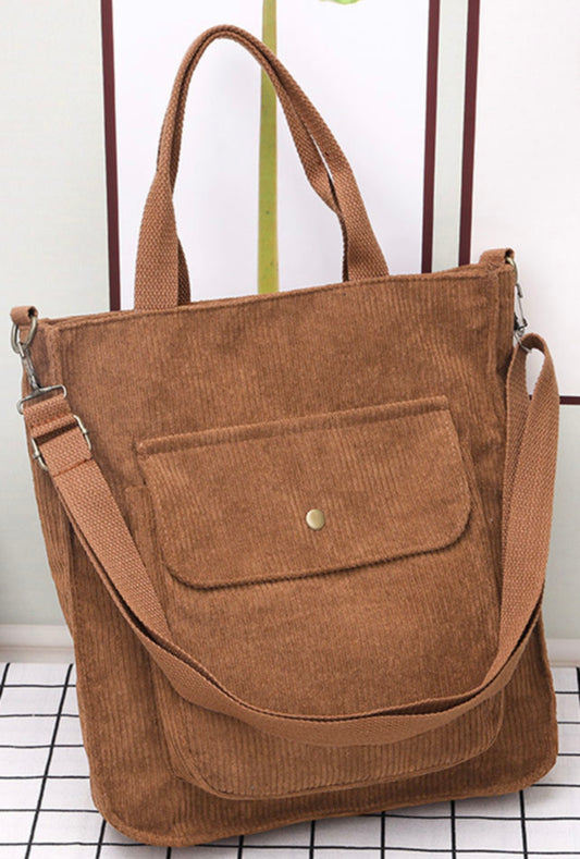 Chestnut Detachable Strap Shoulder Bag