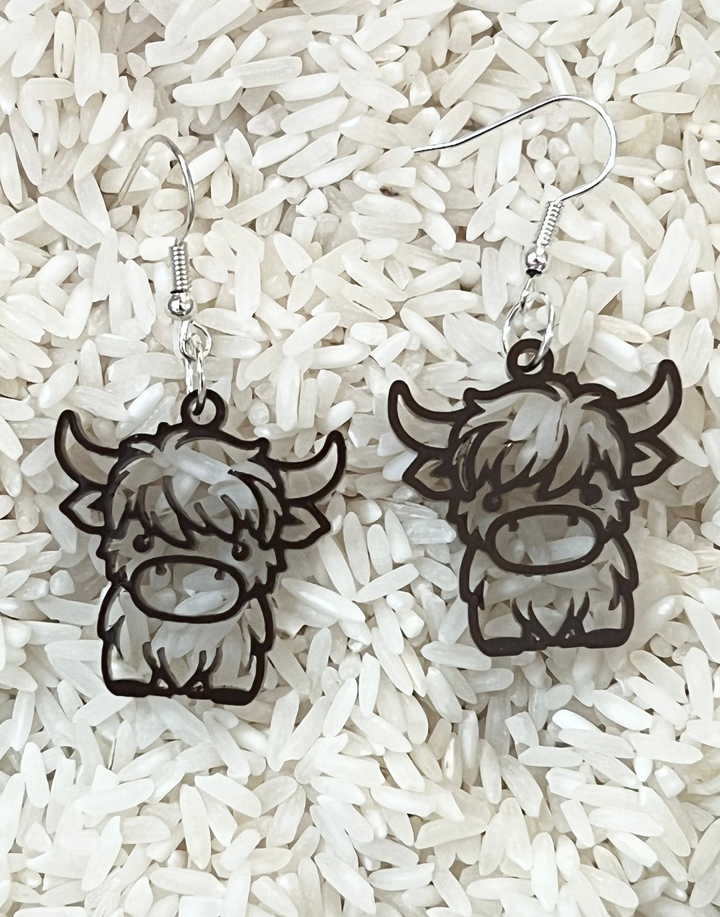 Highland Cow Earrings