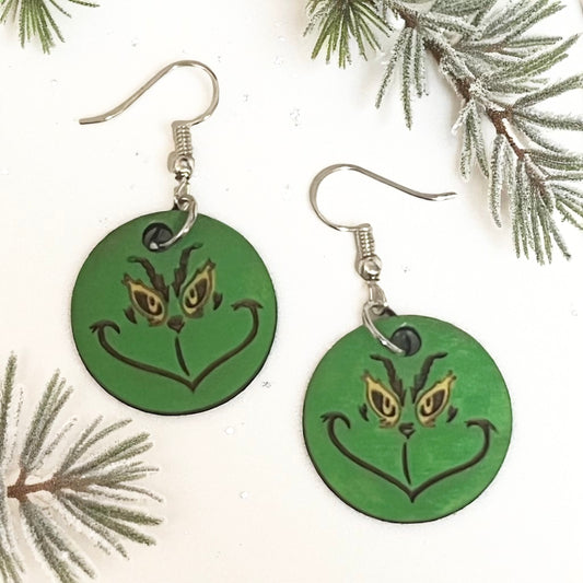 Grinch Earrings