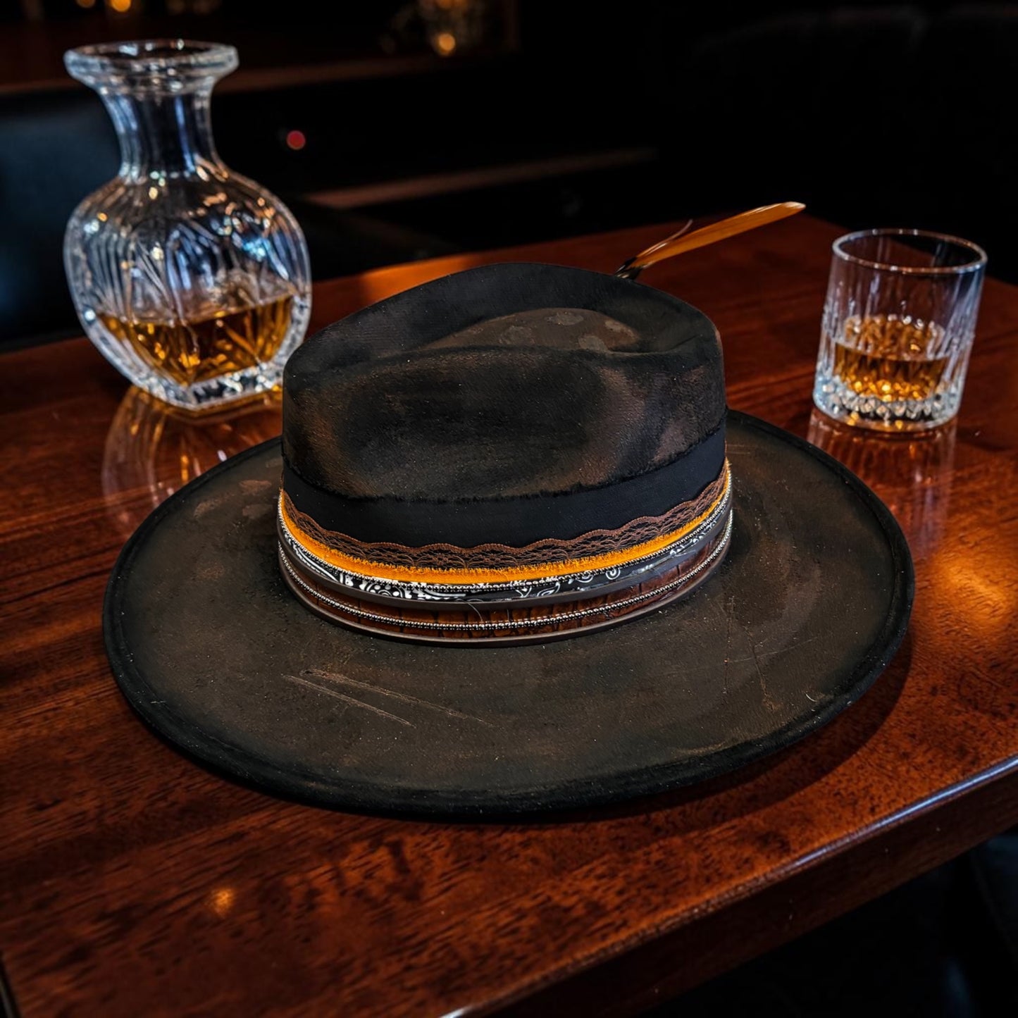 Outlaw Ember Custom Made Hat