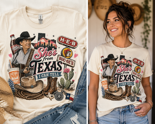 She’s From Texas Graphic Tee