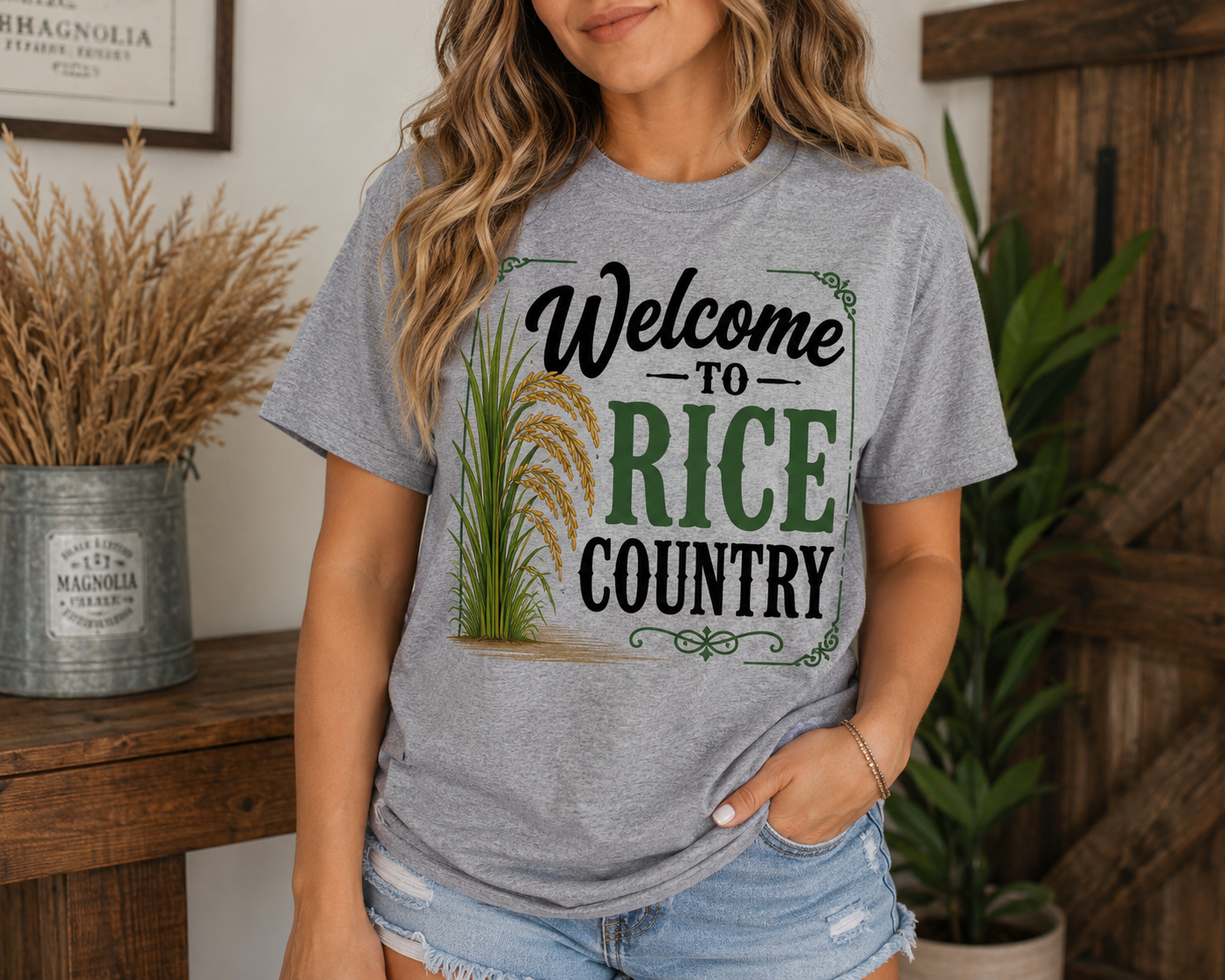 Rice Country Graphic Tee