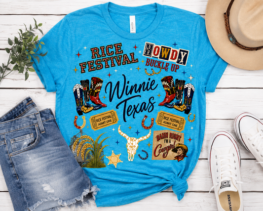 Rice Roundup Graphic Tee