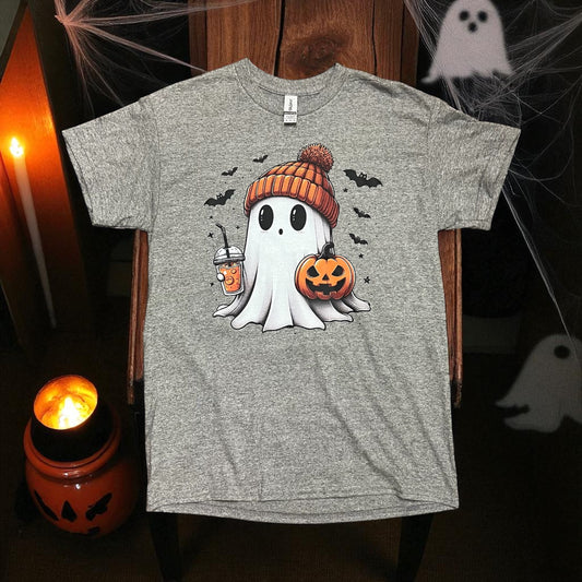 Batty Ghost Graphic T-Shirt