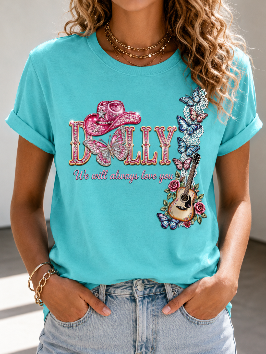 Dolly We Will Always Love You Tee