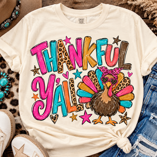 Thankful Y’all Graphic Tee