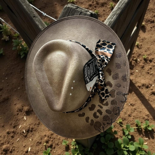 Jack Daniels Leopard Hat