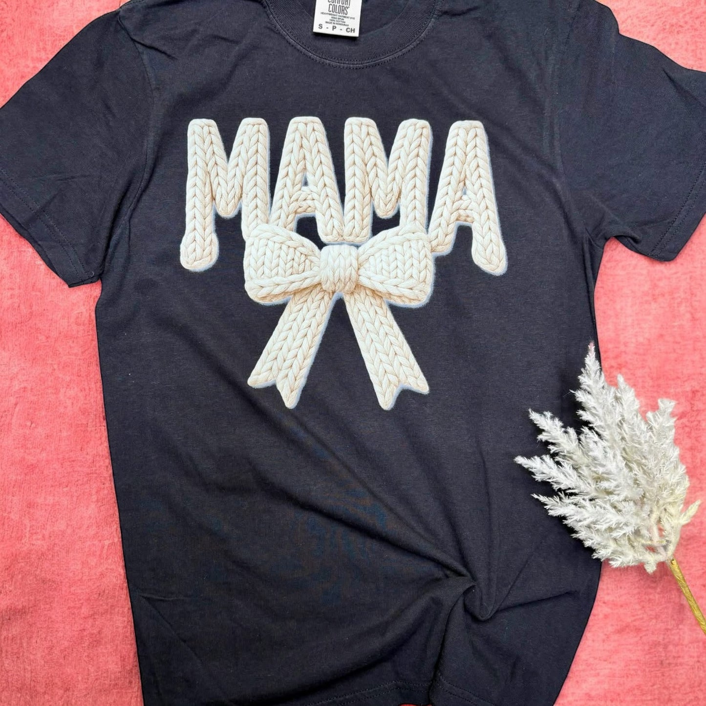 Mama Rope Bow Tee