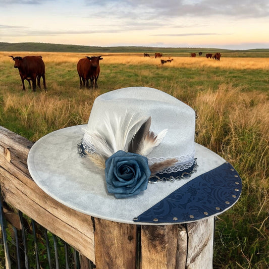 Blue Ain’t Basic Western Hat