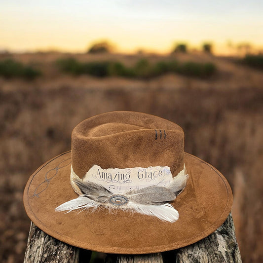 Amazing Grace Song Sheet Hat