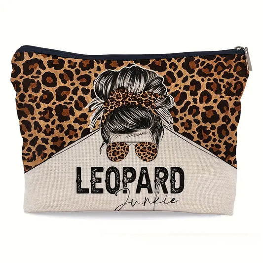 Leopard Junkie Cosmetic Bag