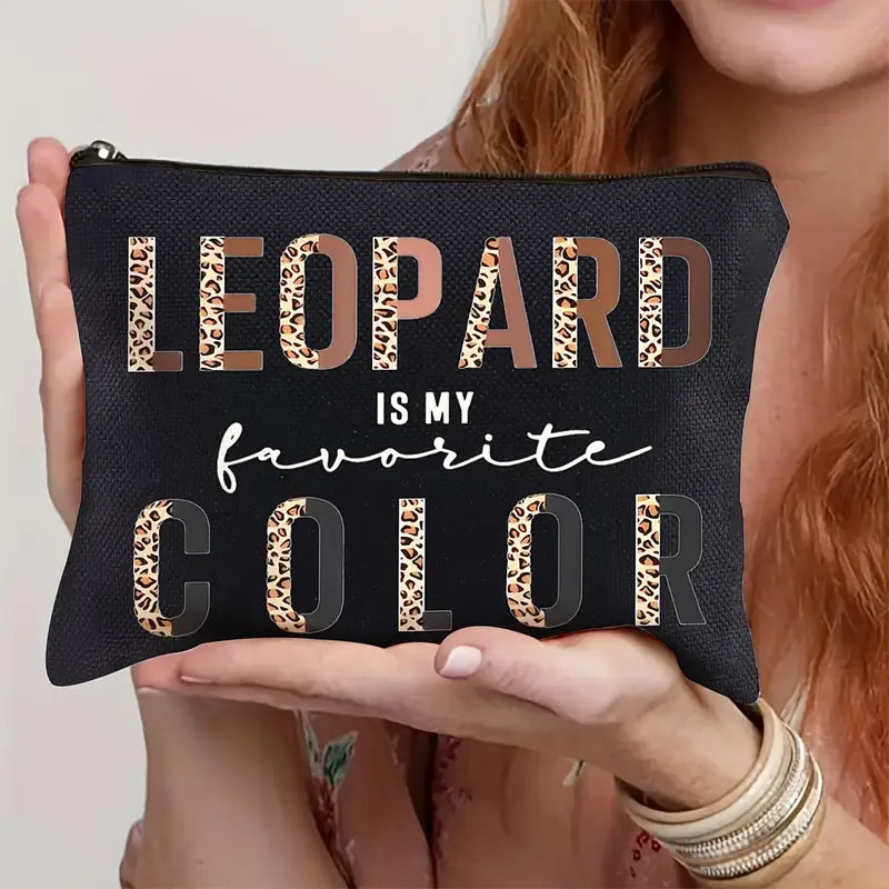 Leopard Junkie Cosmetic Bag