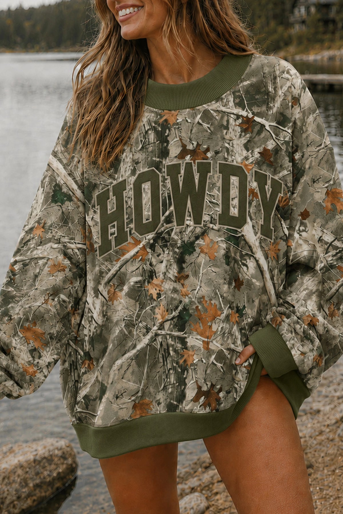Green Howdy Sweatshirt