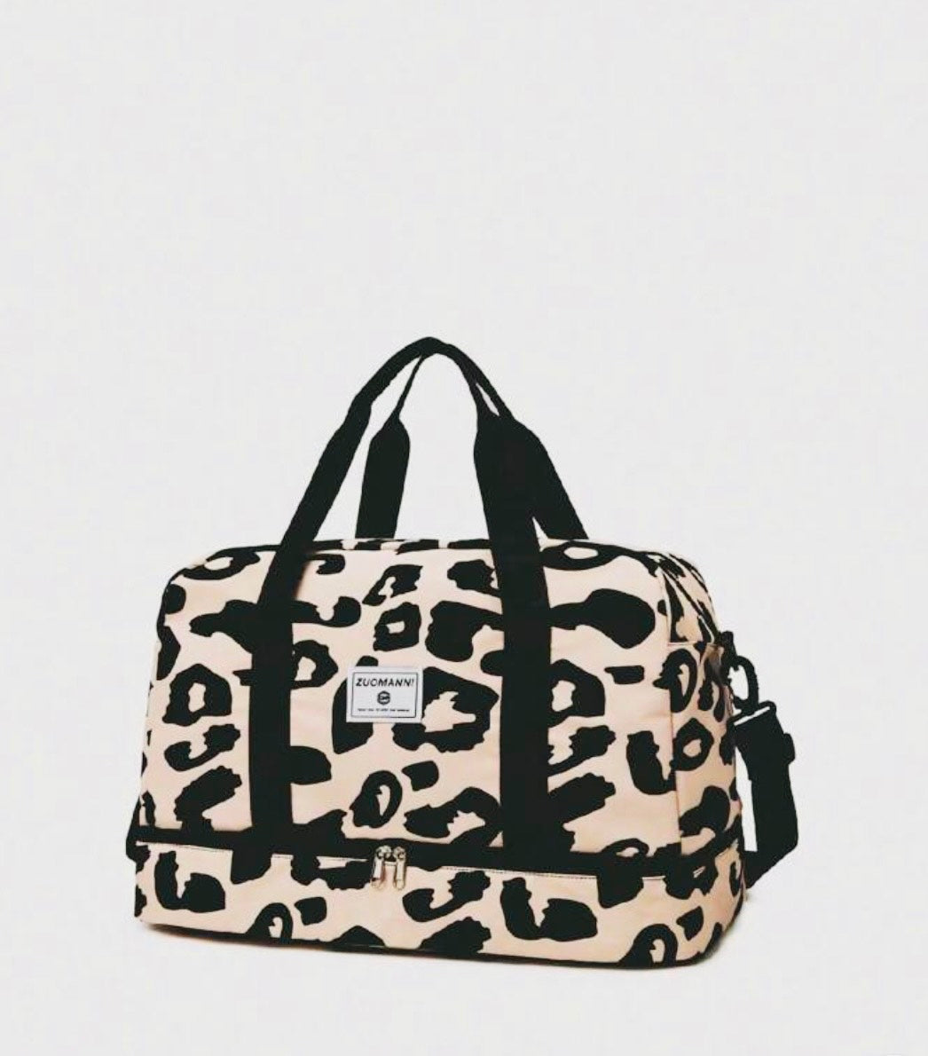 Leopard Fashionable Travel Tote Bag
