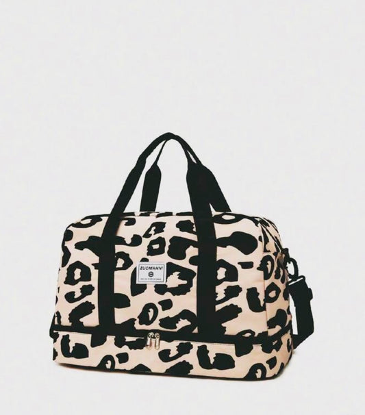 Leopard Fashionable Travel Tote Bag